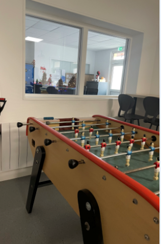 Le Foyer sur la pause-méridienne